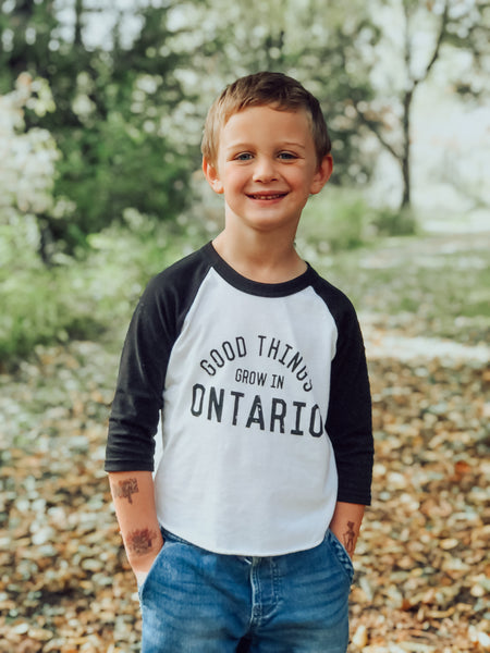 Good Things Grow Baseball Tee