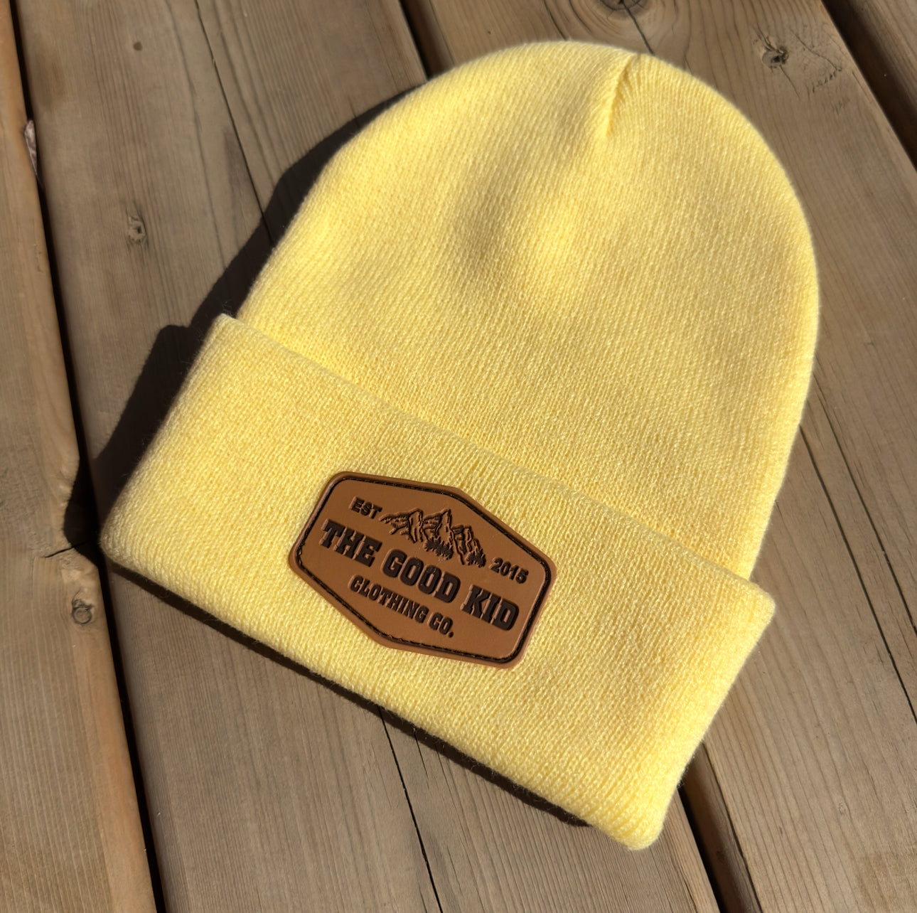The Good Kid Toque - Kids - Pale Yellow
