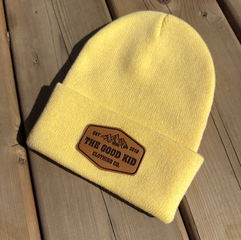 The Good Kid Toque - Kids - Pale Yellow