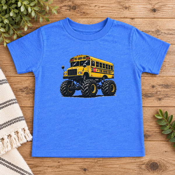 Monster Truck School Bus Tee