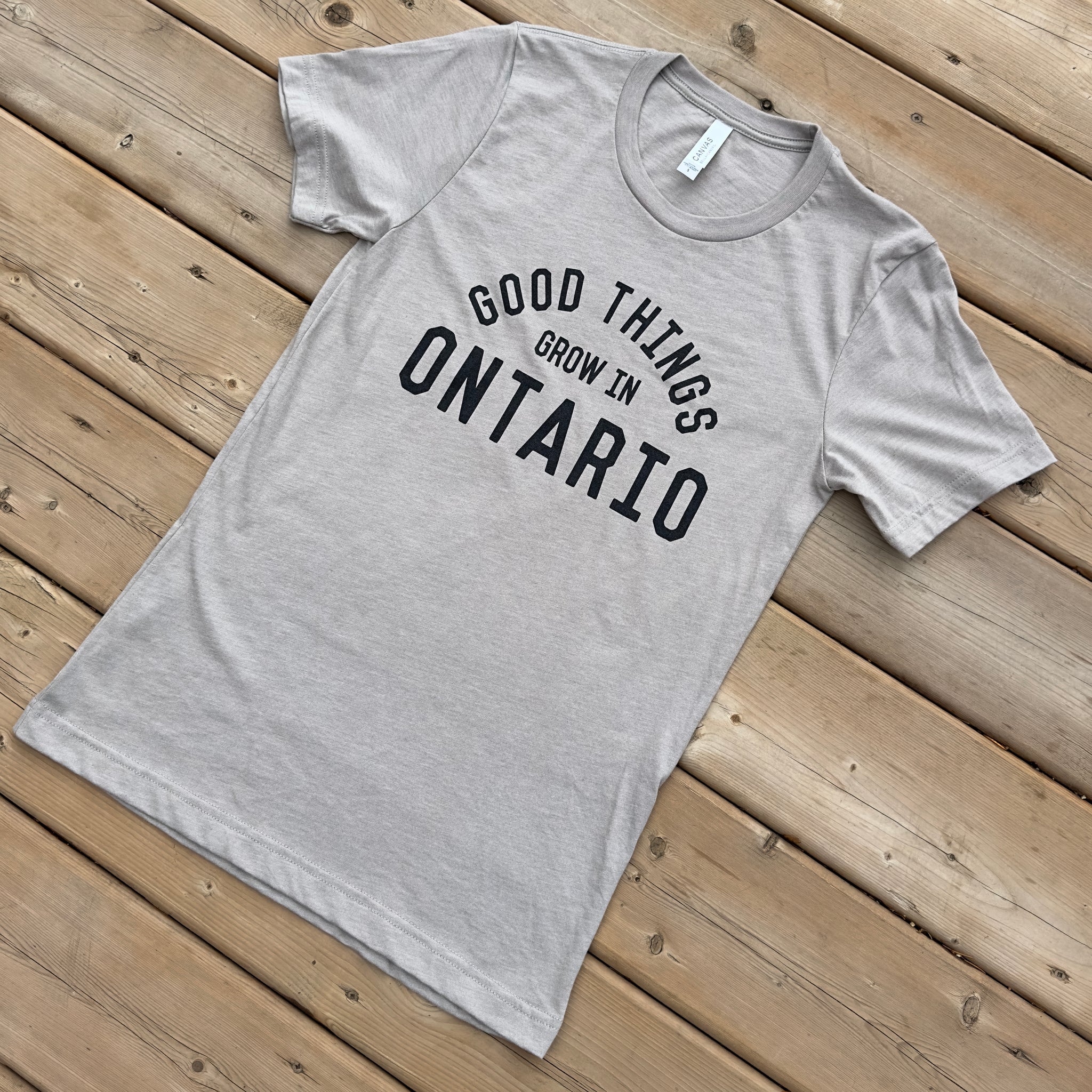 Good Things Grow in Ontario Tee - Kids + Adults - Clay