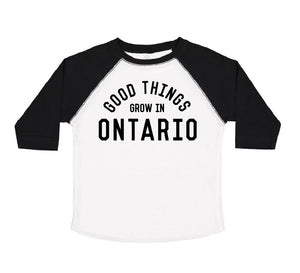 Good Things Grow Baseball Tee