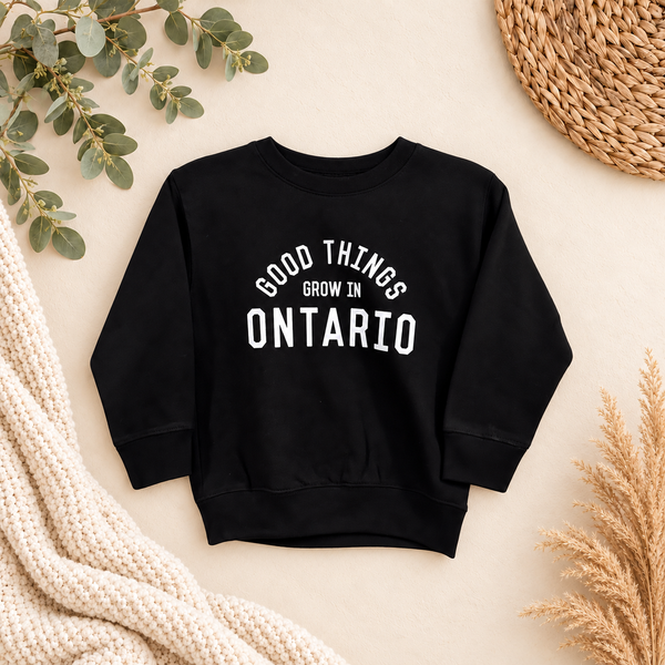 Good Things Grow In Ontario Crewneck