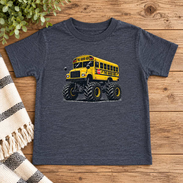Monster Truck School Bus Tee