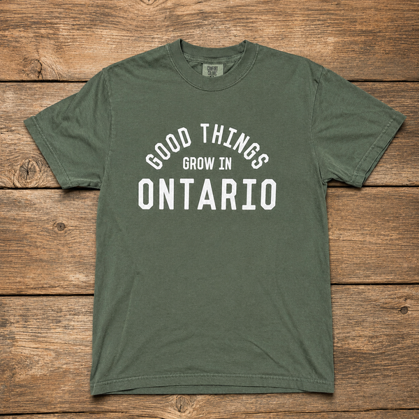 Good Things Grow in Ontario - Adult - Moss Green