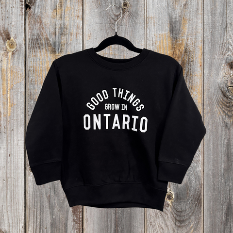 Good Things Grow In Ontario Crewneck