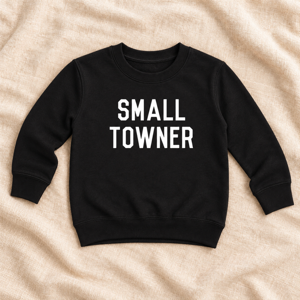 Small Towner Crewnecks - Black
